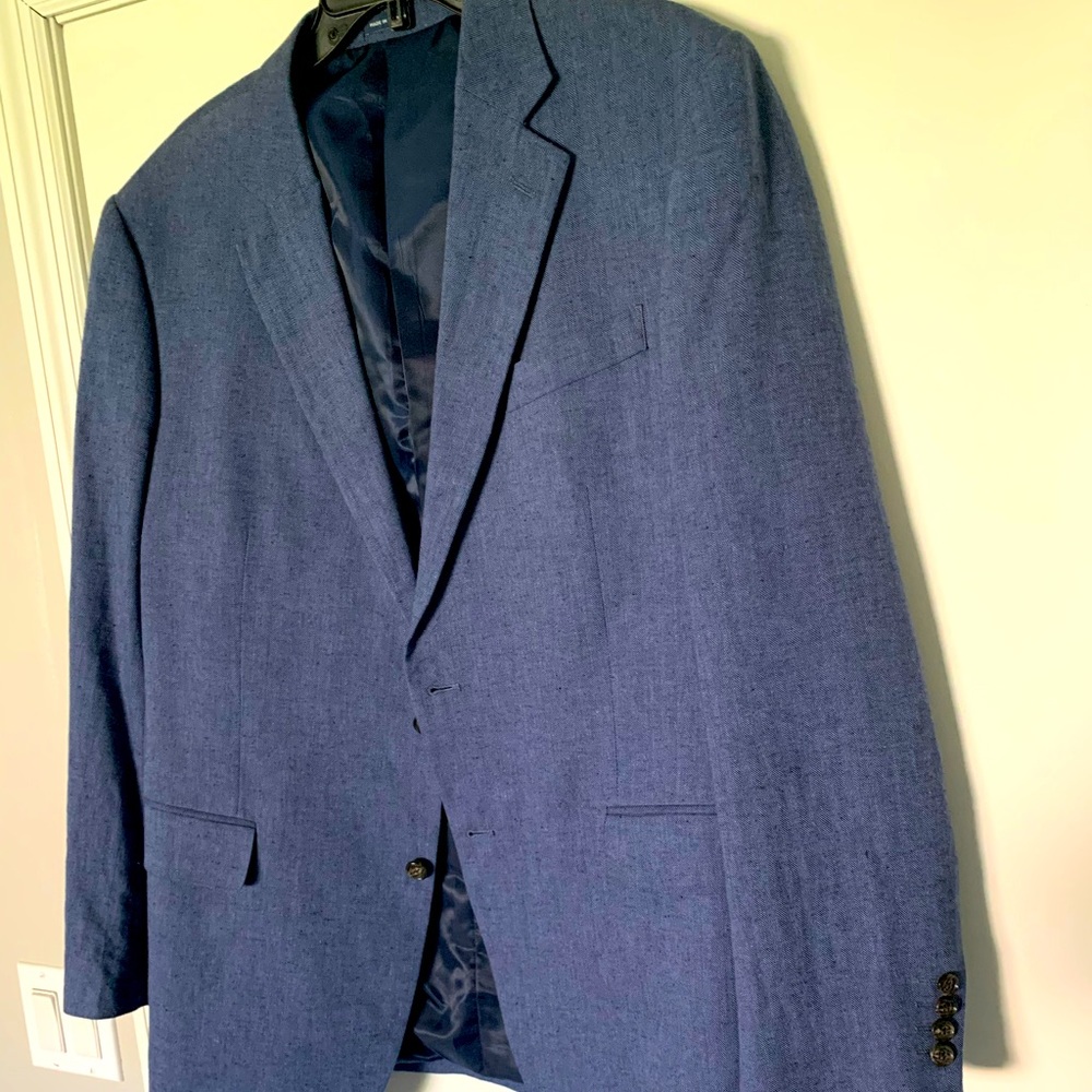 Stafford Blue Suit Jacket - 44L